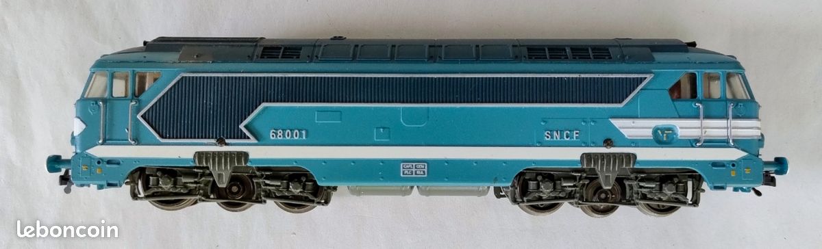 Locomotive diesel A1A A1A 68001 SNCF, Fleischmann référence
