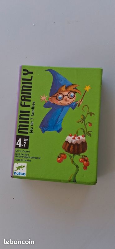 Jeu des 7 familles Djeco Mini Family (image 1)