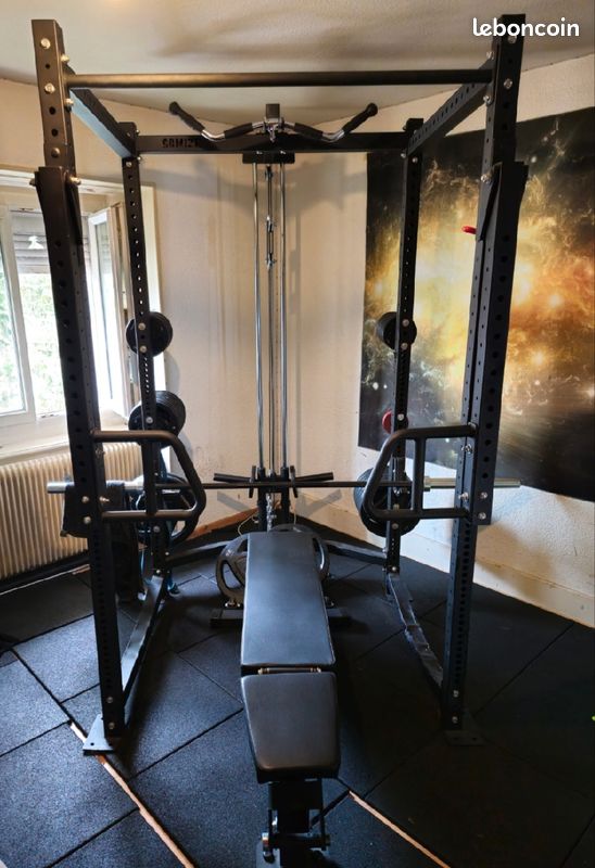 Musculation Barbarian Line Cage Cage à Squat, Power Rack Sport