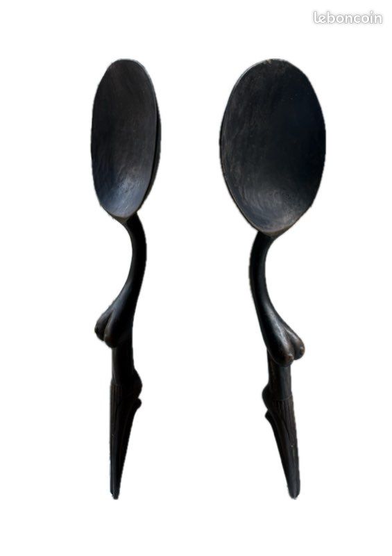 Art africain rare Cuillère IZINKHEZO zoulou LESOTHO Tanzanie (image 7)