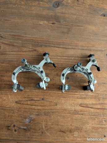 PAIRE D'ETRIERS DE Freins Anciens Velo De Route Clb / Vintage Brake