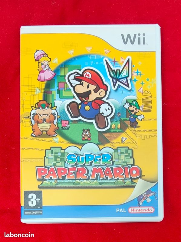 Super Paper Mario – Wii – Nintendo Selects - Jeux vidéo