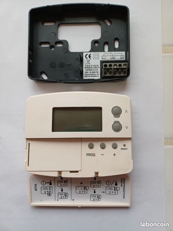 Thermostat ambiance programmable DANFOSS Bricolage