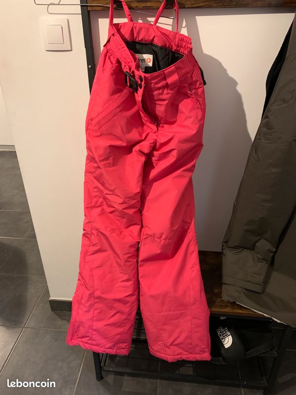 Pantalon de ski fille rose (image 1)