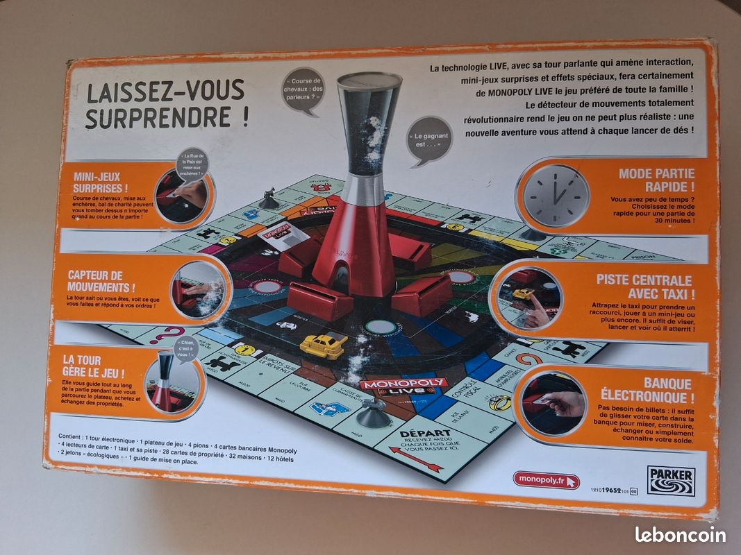 Jeu de société électronique - Monopoly Live - Hasbro (image 3)