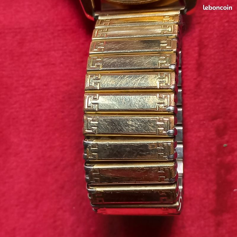 Montre Zodiac Homme En Or 18k Remontoir Tête D'aigle - Vintage De Collection