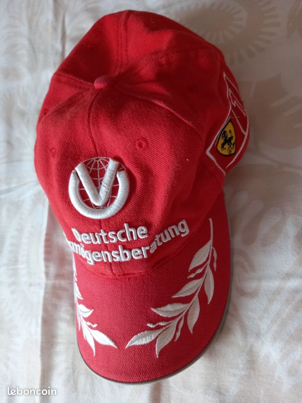 RARE / CASQUETTE : MICHAEL SCHUMACHER - FERRARI FORMULE 1 F1 / CAP NEUF