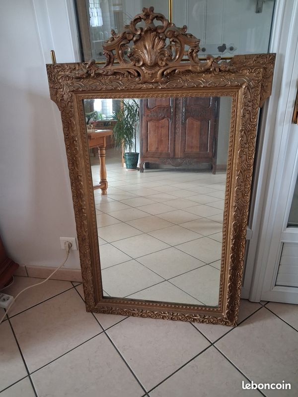 Ancien miroir style louis xv (image 5)