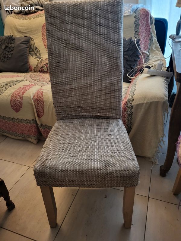 Chaise moderne tissées (image 1)