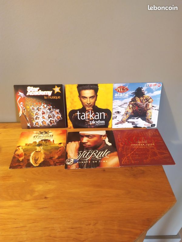 Lot de 6 CD 2 titres (image 1)