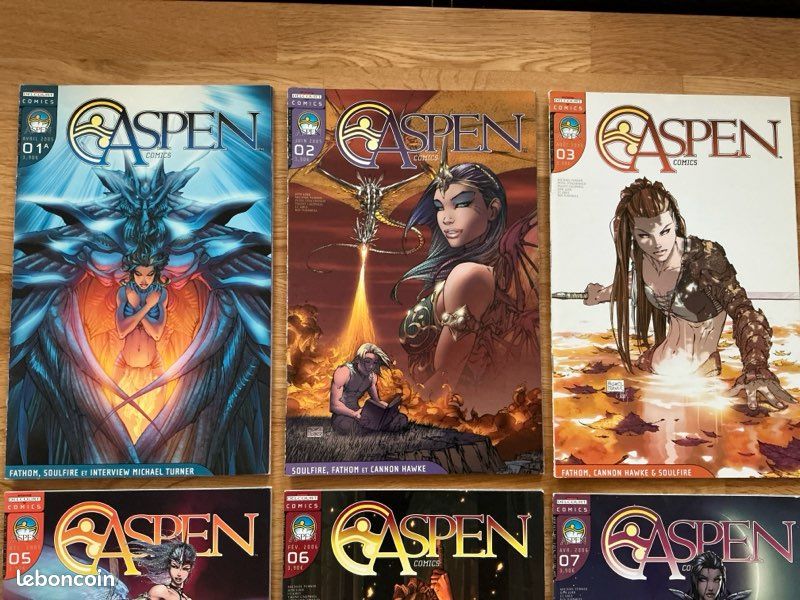 Bande dessinée Comics Aspen - lot (image 2)