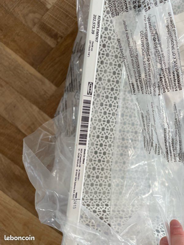 Corbeille filet rail coulissant KOMPLEMENT IKEA (image 5)