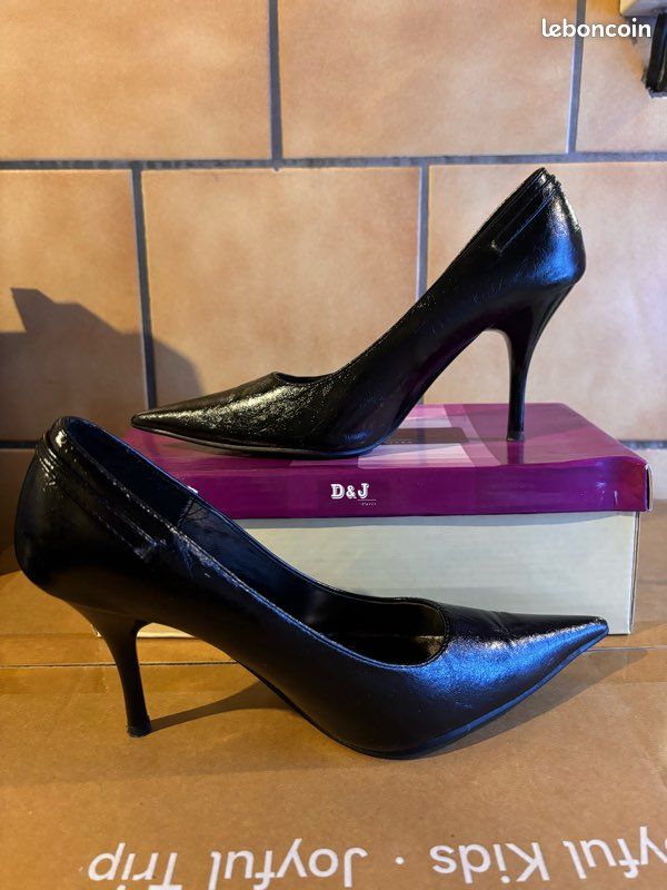 Escarpin pointue noir (image 3)