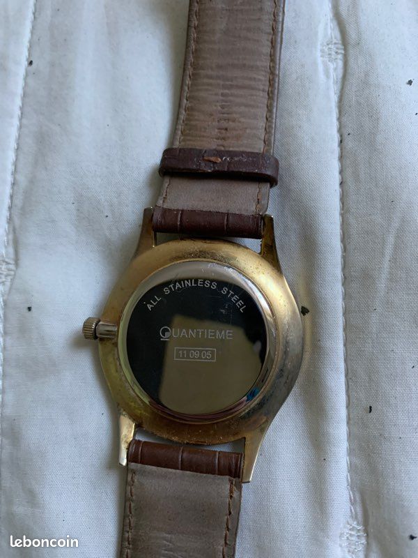 Montre homme Quantième Montres Bijoux