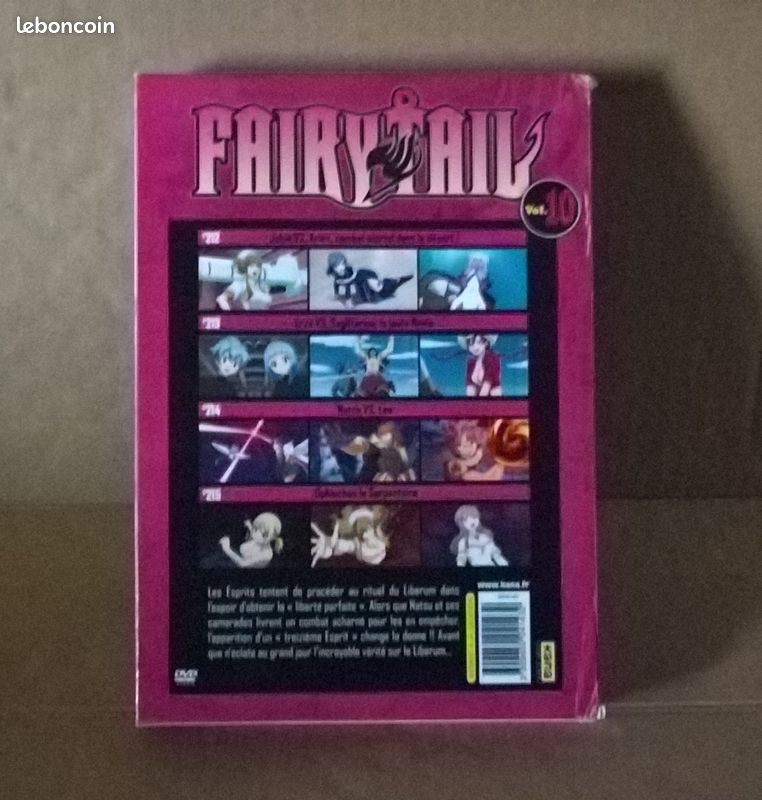 Lot de 6 coffret Fairy Tail Magazine saison 5 dvd (image 9)