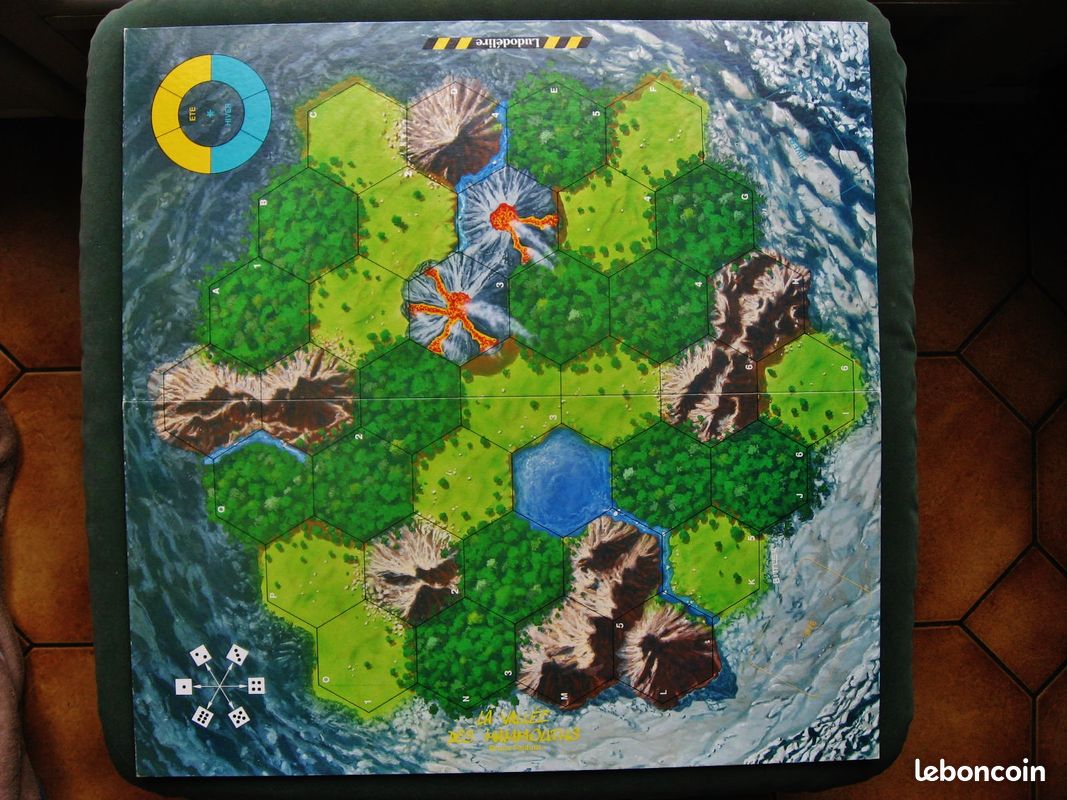 JEU DE SOCIETE LA VALLéE DES MAMMOUTHS / LUDODELIRE 1991 (image 3)