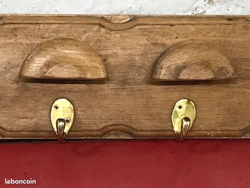 Porte manteau en bois pour 5 À VENIR CHERCHER SUR PLACE (image 6)