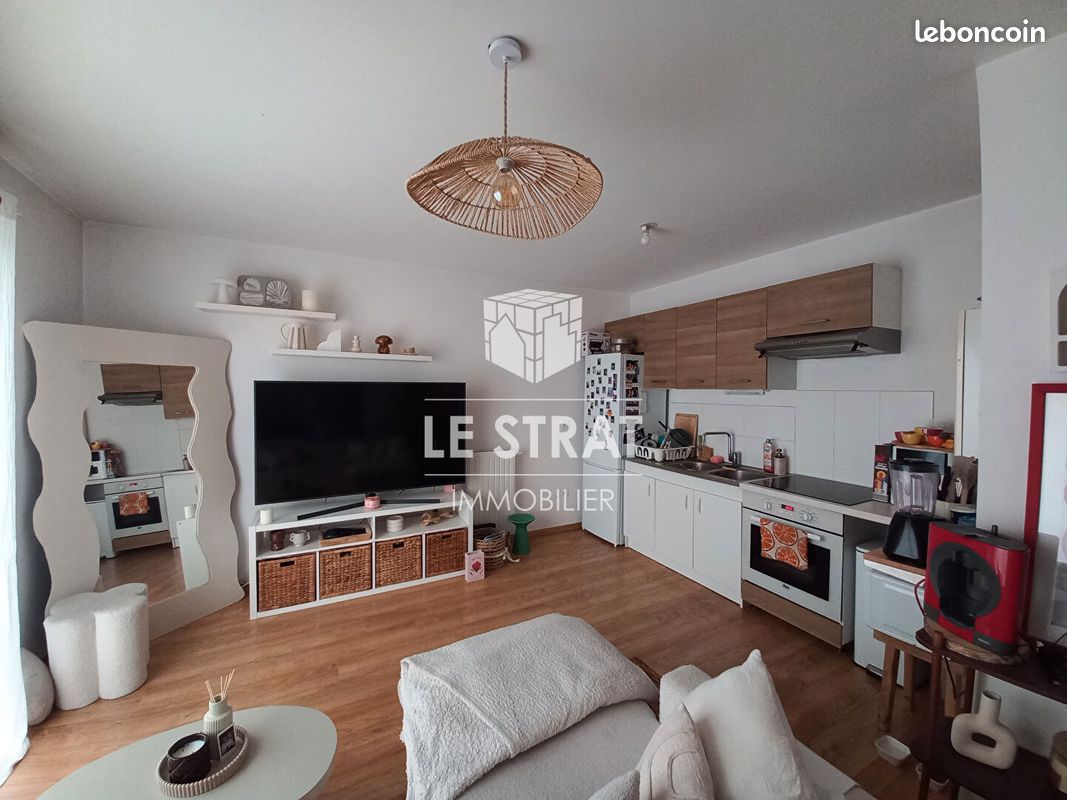Appartement 2 pièces 40 m² · à Fleury-sur-Orne · 40 m² · 562 €/mois
