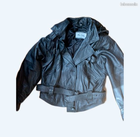 BlOUSON Cuir Dame Taille 38