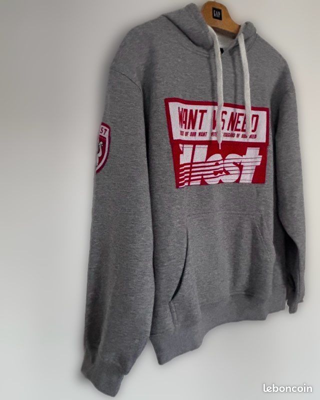 Illest/Want vs Need LARGE Hoodie, taille M, neuf (image 1)