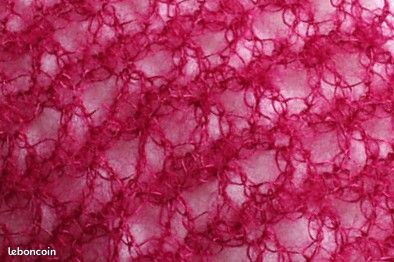 2 pelotes neuves (225M😮‼️/25G) KID SILK 75% mohair et 25% soie d'AUSTERMANN 2 coloris (🧶33 PISCINE +🧶6 FUCSHIA) (image 11)