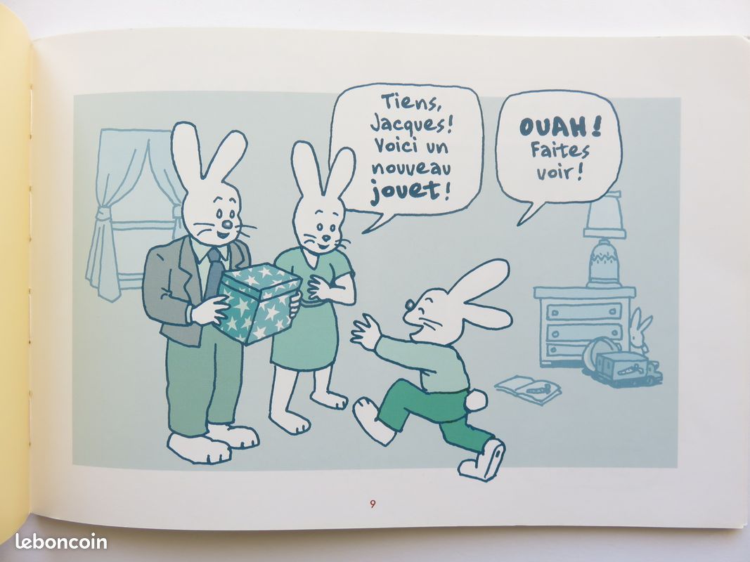 Album jeunesse 3 - 6 ans : Jacques et la boîte. (L'école des loisirs) (image 2)