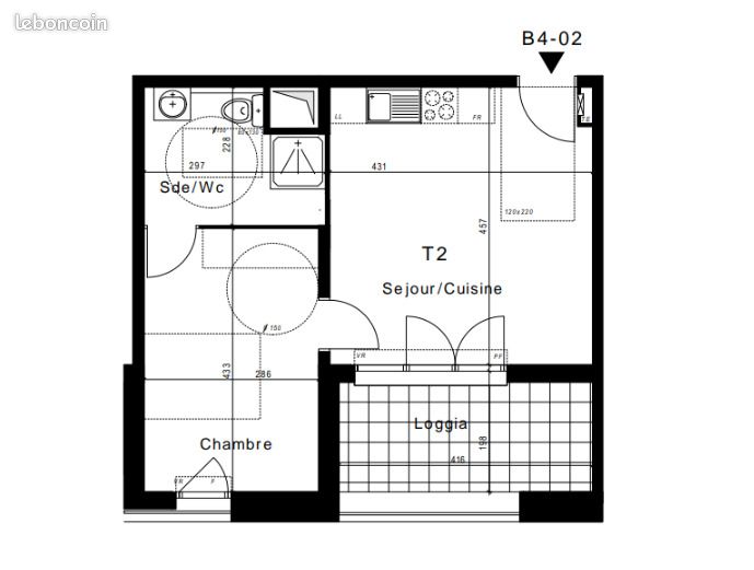 Appartement 1 pièce 37 m² · à Marseille · 37 m² · 900 €