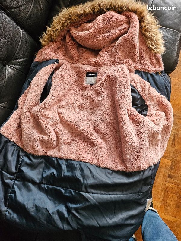 Manteau chaud d'hiver fille Kiabi 12 ans Vêtements