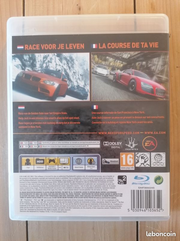 Jeu PS3 Need For Speed - The Run Course Auto Playstation 3 Fr