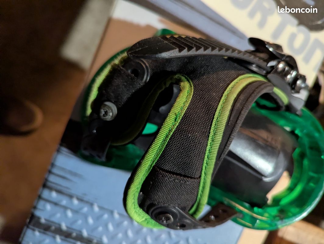 Snowboard Burton Ltr + Fixations Coque