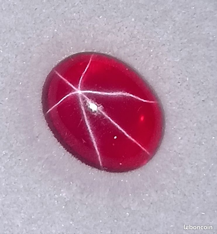 Pas de réserve - Rubis rouge profond - 0.87 ct