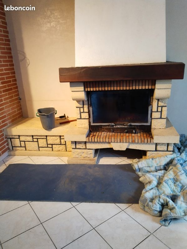 Cheminée Philippe et son insert (image 1)