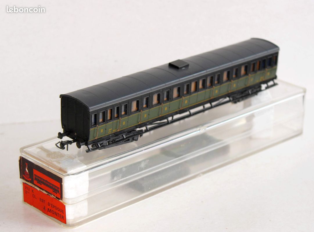 Voiture Voyageur Egger-Bahn – Modèle 2 – Voie Étroite HOe – Occasion