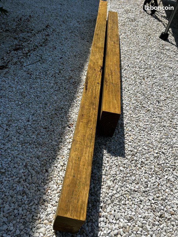 Traverse en bois pour jardin (image 1)