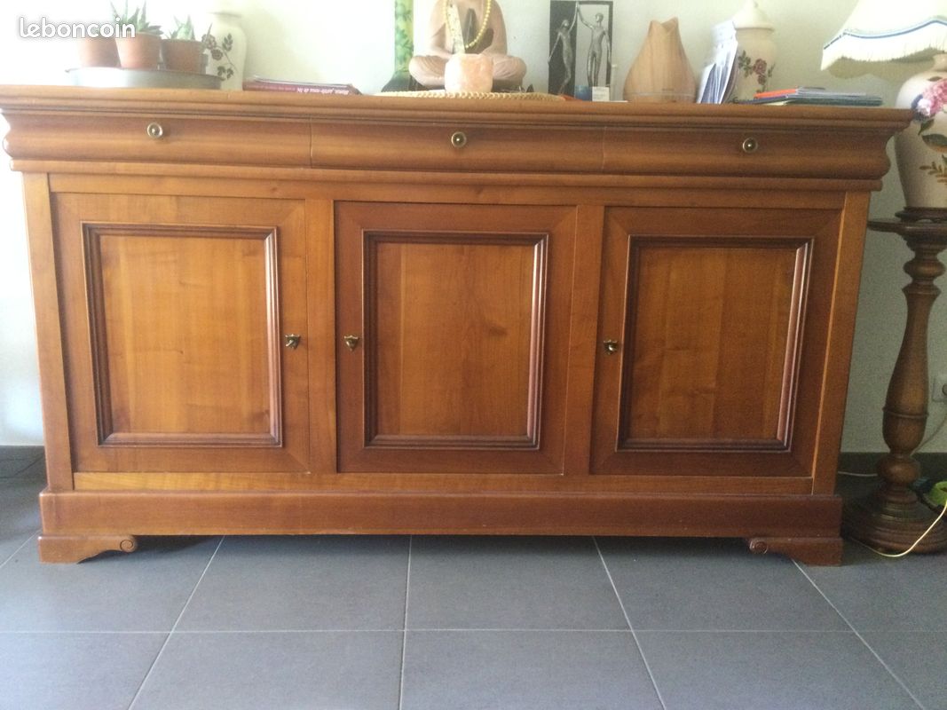 Buffet bas merisier (image 1)