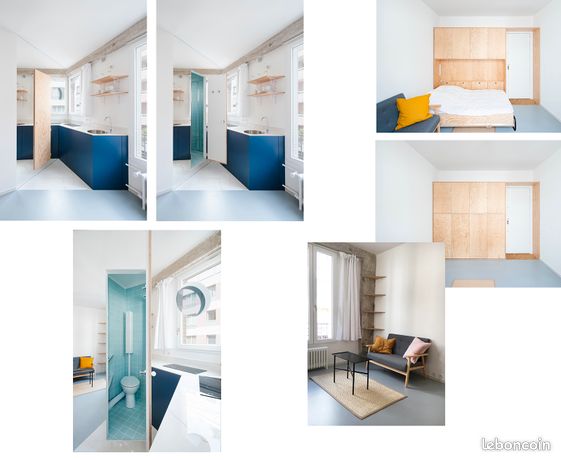 Appartement a louer paris-20e-arrondissement - 1 pièce(s) - 13 m2 - Surfyn
