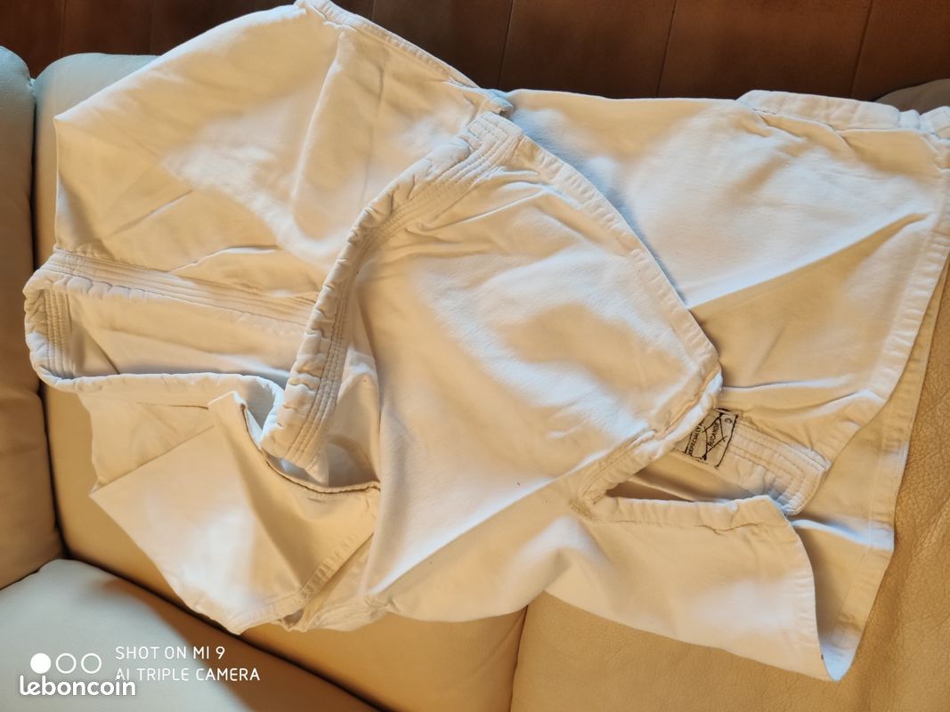Kimono junior blanc (image 2)