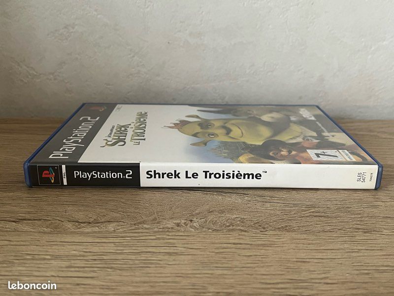 Jeu Shrek Le Troisième Pour PlayStation 2 (PS2) - Version Française - Très Bon état