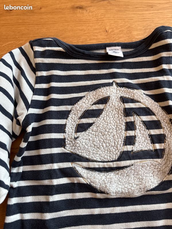 Pull petit bateau 6 ans (image 4)