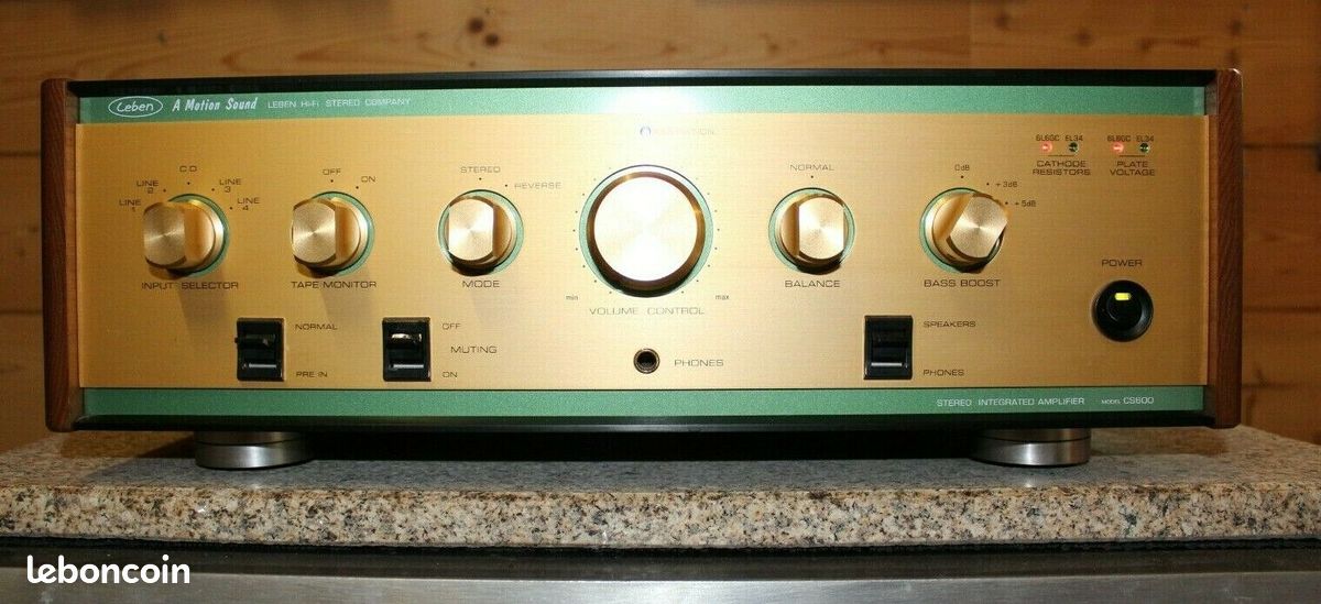 Ampli a tube leben cs 600 (image 1)