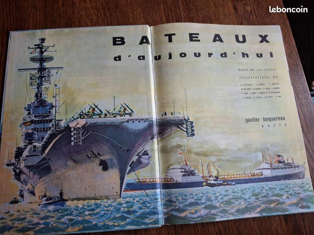 Livre Gautier-Langerau sur les bateaux (image 3)