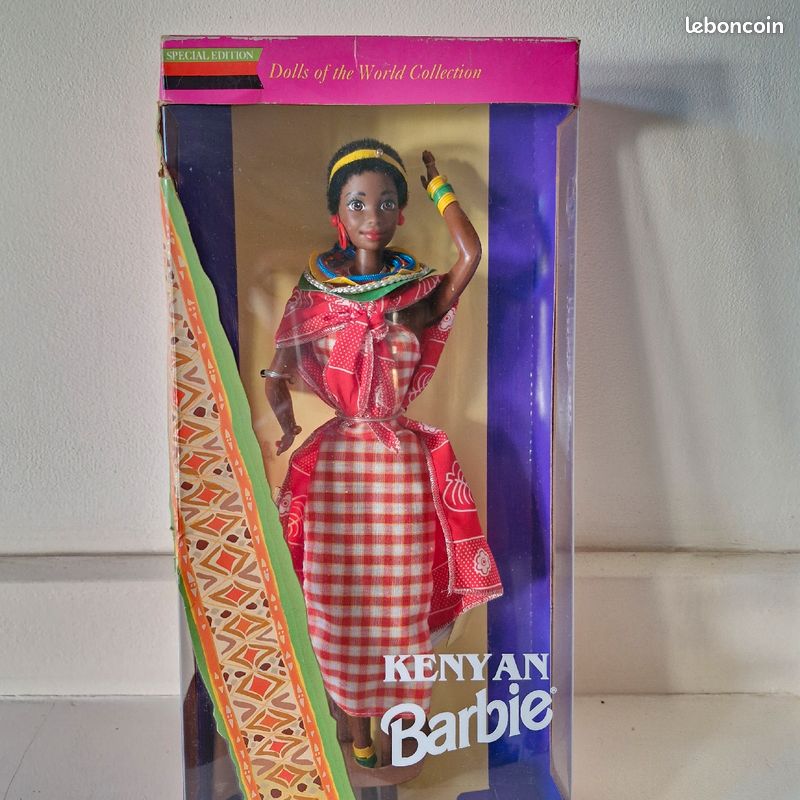 Barbie Kenyan, Collection Dolls of the World, Mattel 1993 Collection
