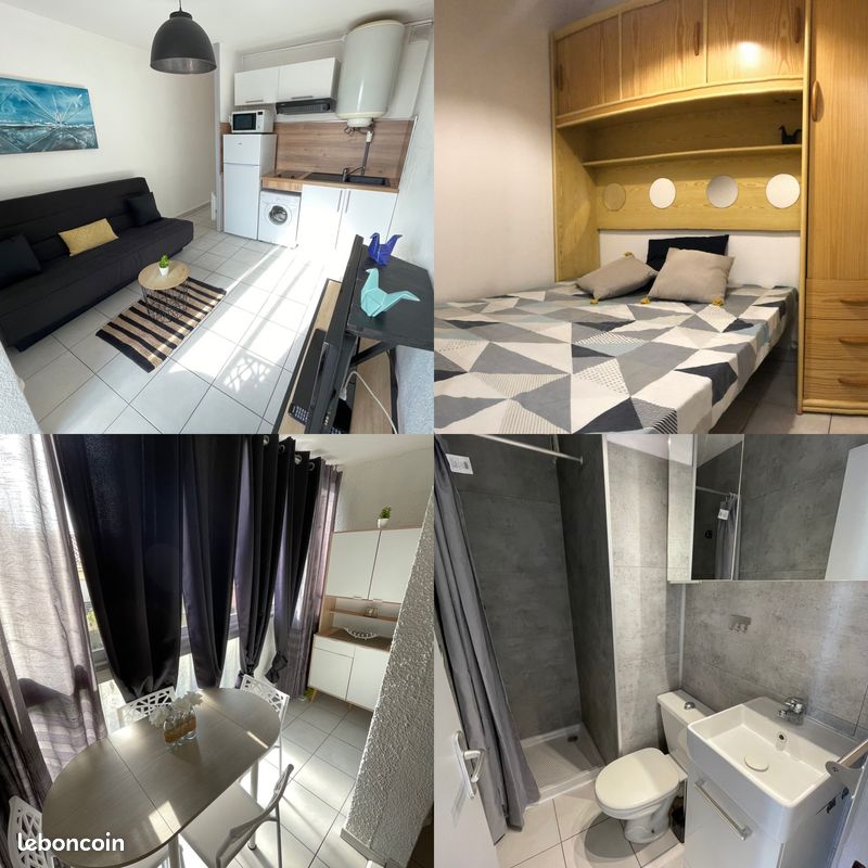 Appartement 2 pièces 24 m² · à Canet-en-Roussillon · 24 m² · 450 €