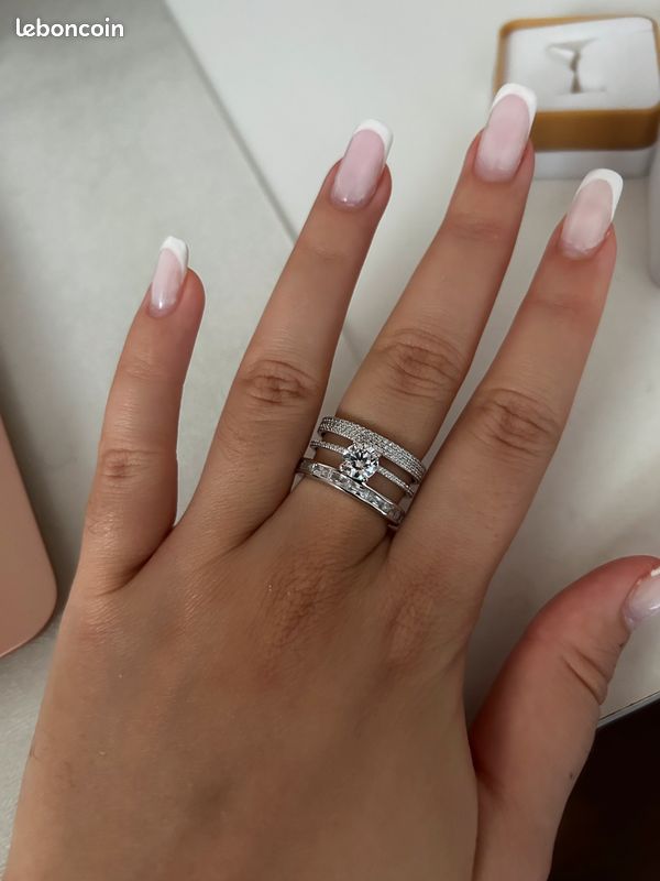 Bague Zirconium Manege A Bijoux Bague Argent Bague Argent Bague