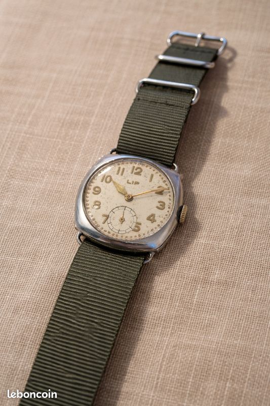 Cadran De Montre LIP Vintage - 30 Mm - Stock Ancien Neuf