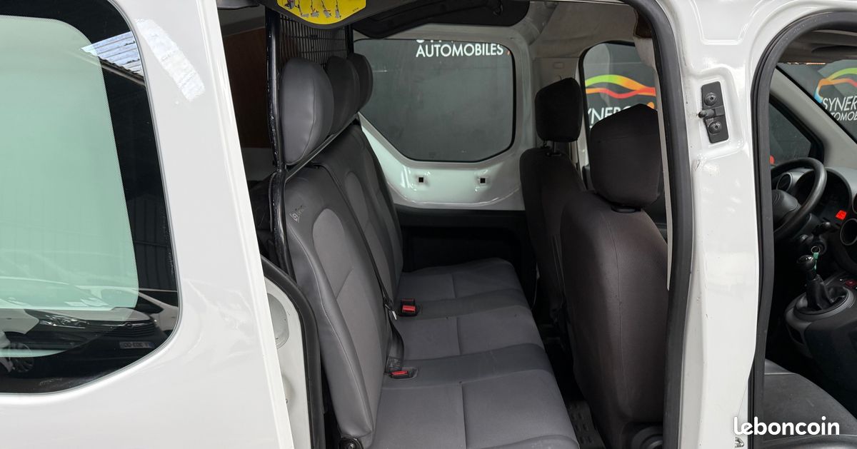 Berlingo 1.6 hdi cabine approfondie 5 places 60.244 km D'ORIGINE + GALERIE 12.492 ht (14.990 ttc) (image 4)
