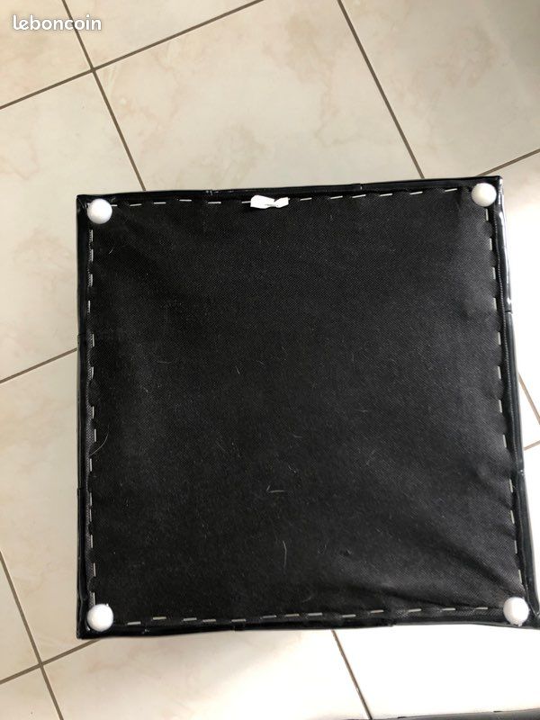 Pouf- coffre noir (Crimisa18) (image 6)