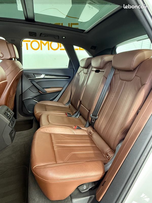 🟢Audi Q5 55 TFSIe 367ch Quattro S-Line / 127 917 kms / Suivi complet Audi / Cuir Milano / Toit panoramique / Attelage / Carplay (image 12)