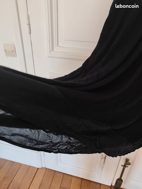 Robe mi-longue noire Anne Klein (image 8)