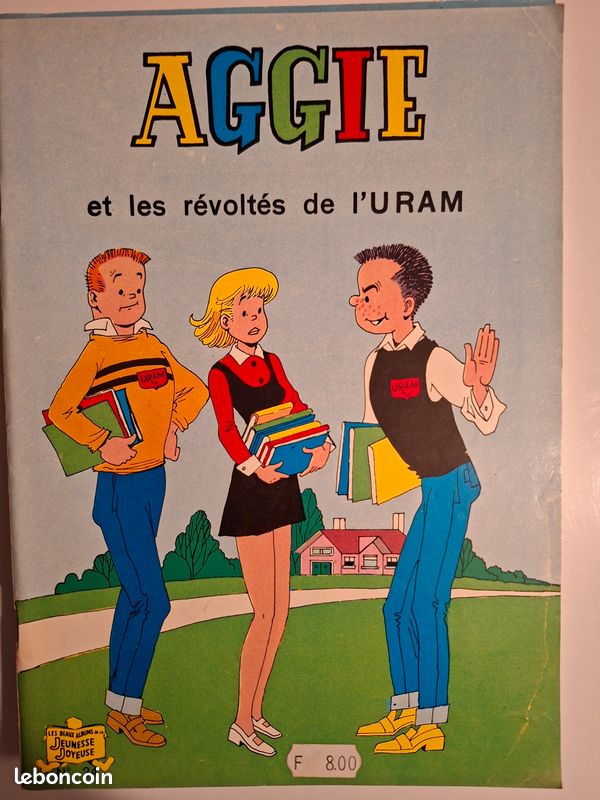 Magazine bande dessinée AGGIE 3 numéros (image 2)